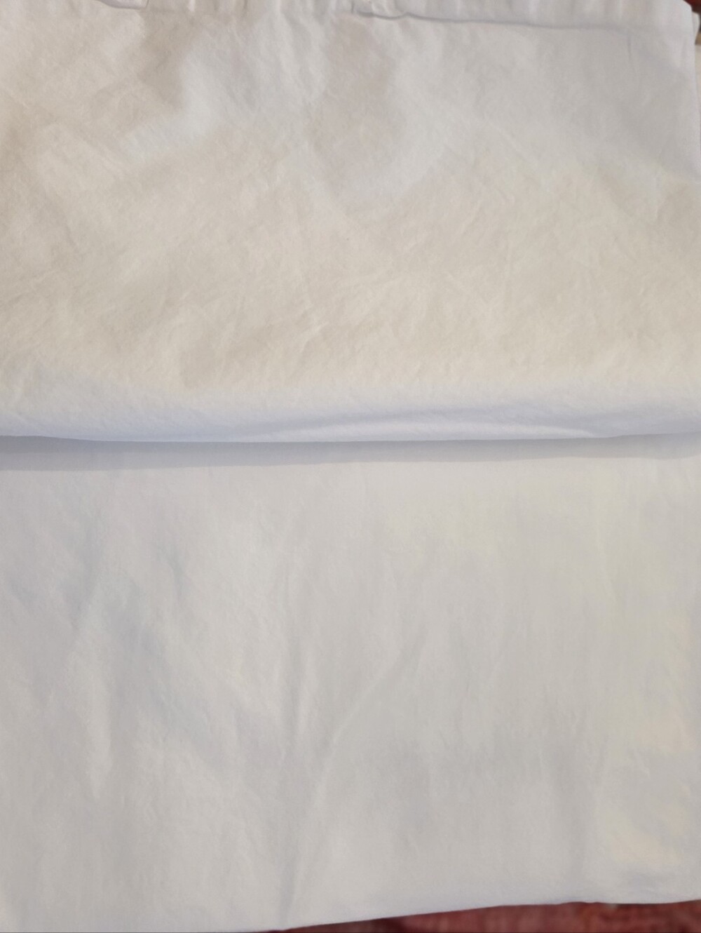 Parachute Brand Bedding White King Flat Sheet